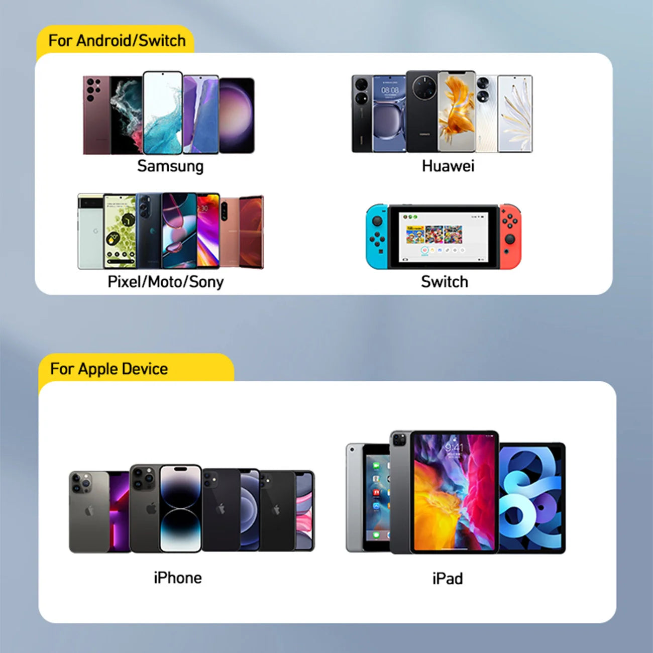 Carregador USB-C + 2 x USB-A 30W WOZINSKY CWCUCW  Branco