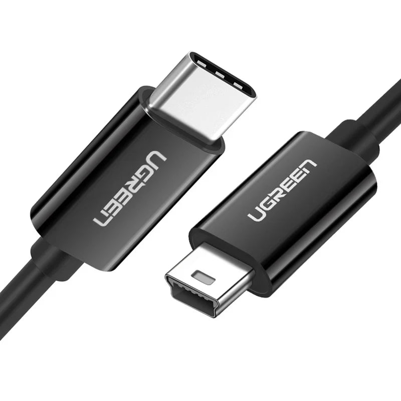 Cabo USB-C Macho para mini USB macho 1m Ugreen US242