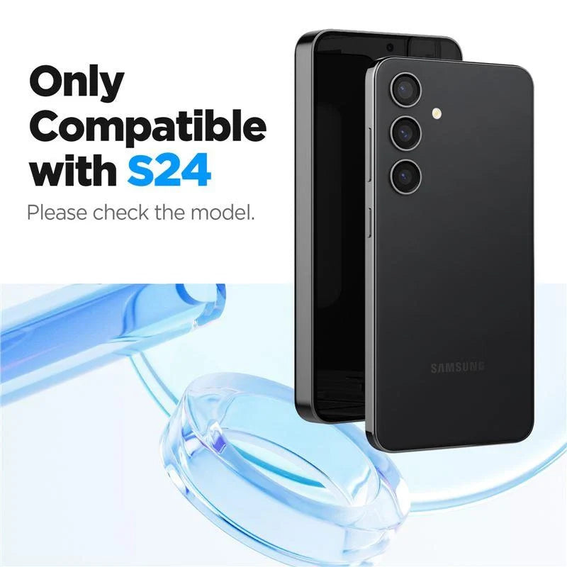 Vidro Temperado Spigen Samsung Galaxy S24 Glass.tR EZ Fit Clear (Pack-2)