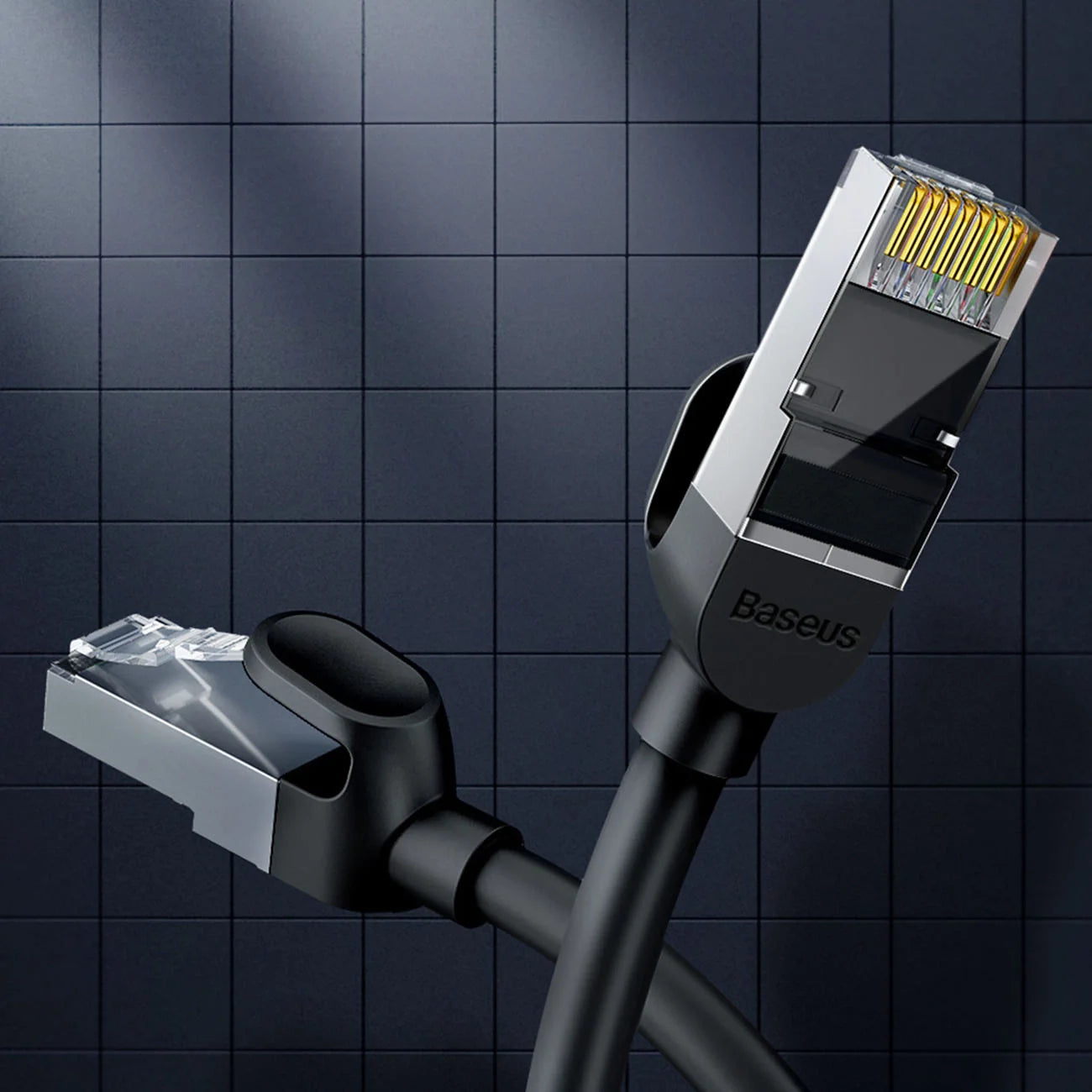 Cabo de Rede Flat CAT6 UTP RJ45 0.5m Baseus