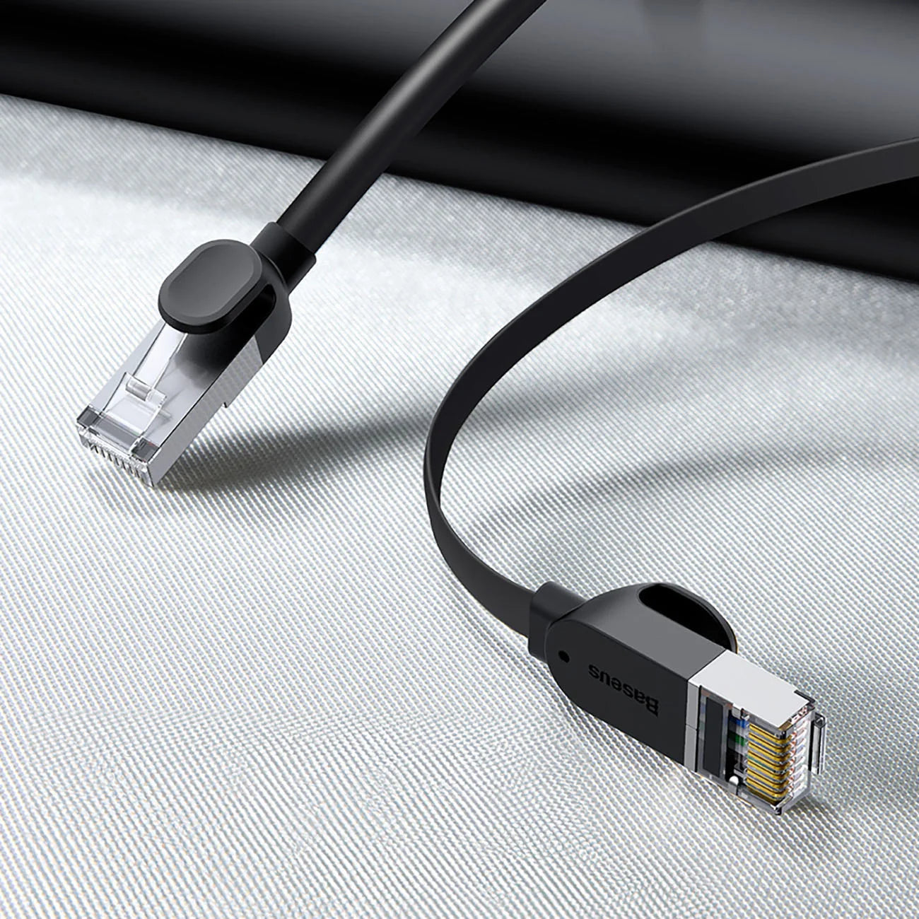 Cabo de Rede Flat CAT6 UTP RJ45 0.5m Baseus