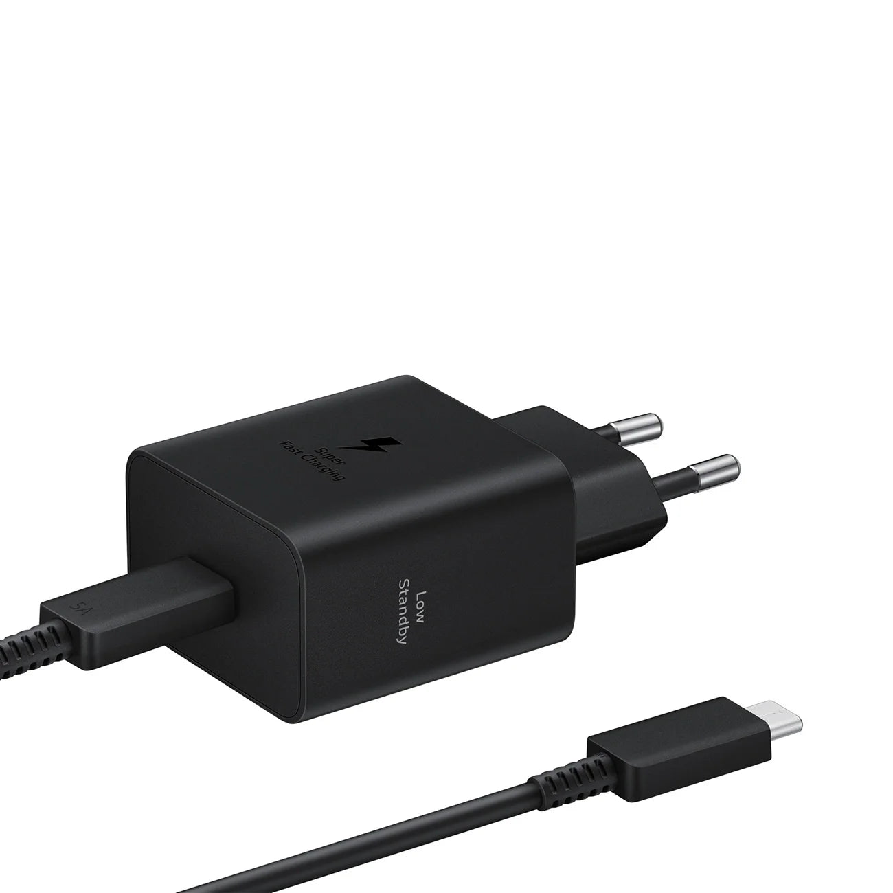 Carregador Samsung EP-T4511 45W USB-C Super Fast Charging Preto + Cabo USB-C 1.8m