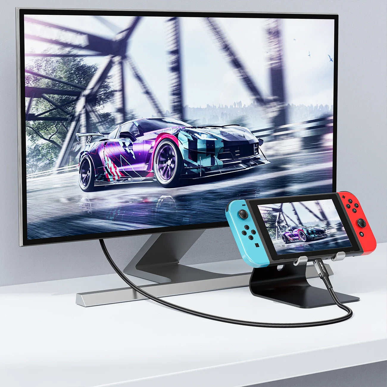 Cabo Conversor USB-C Macho para HDMI Macho Acefast 4K 60Hz HDR 1.8m