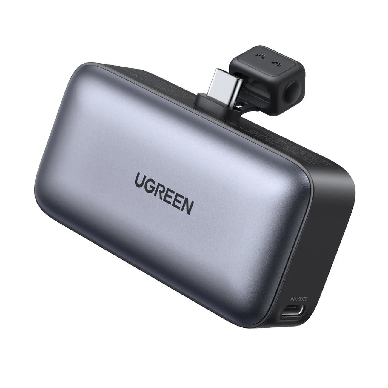 Power Bank UGREEN 5000mAh c/ conector USB-C integrado