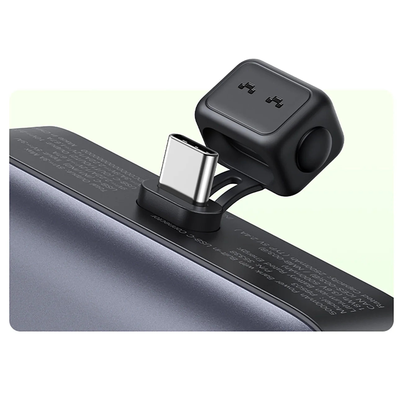 Power Bank UGREEN 5000mAh c/ conector USB-C integrado