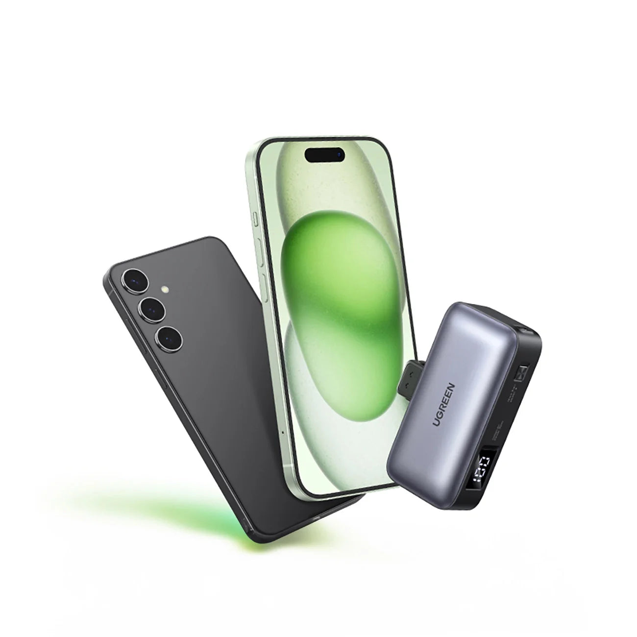 Power Bank UGREEN 5000mAh c/ conector USB-C integrado