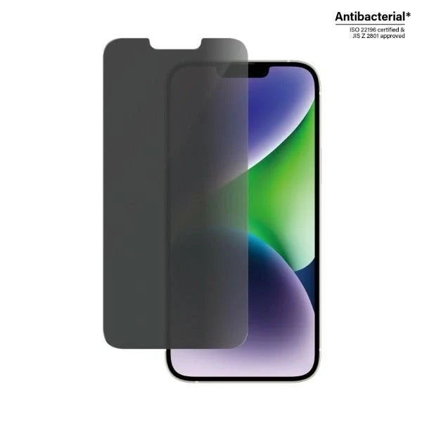 Película de Vidro Antibacteriana / para iPhone 14 Plus/13 Pro Max / PanzerGlass Classic Fit Privacy