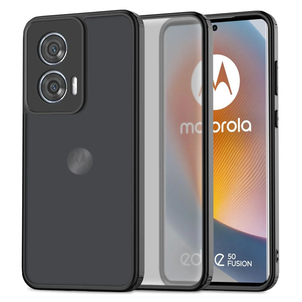 Capa Tech-Protect para Motorola Edge 50 Fusion 5G Preto Matte