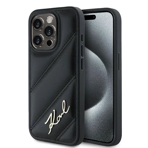 Capa para iPhone 14 Pro Max Karl Lagerfeld Preta KF002175-0