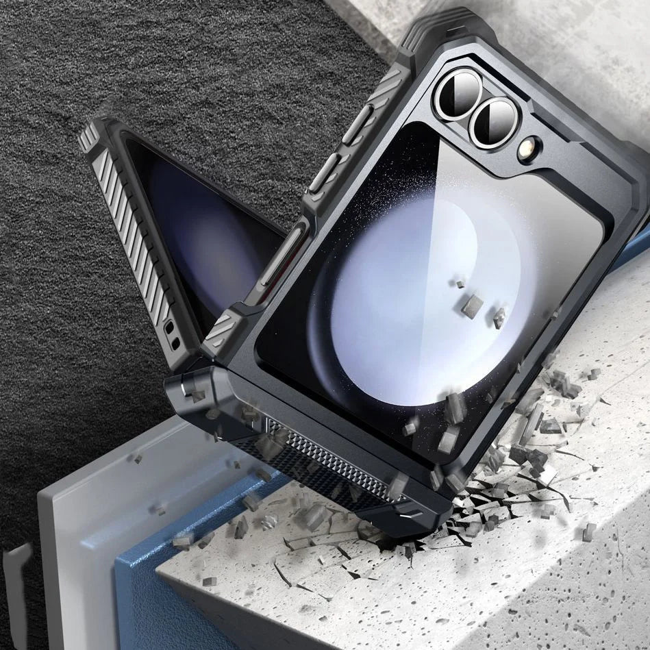 Capa Armorbox para Samsung Galaxy Z Flip 6 Supcase Preta