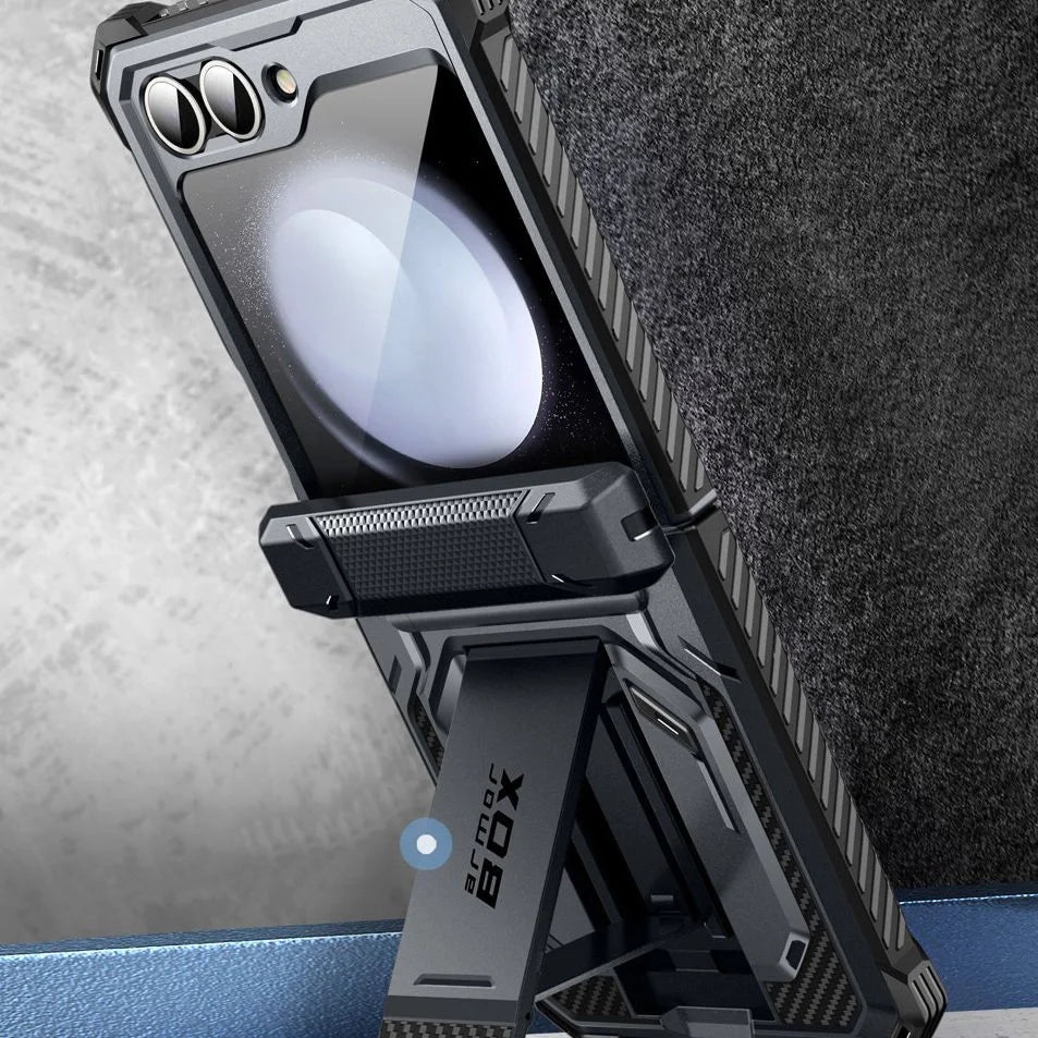Capa Armorbox para Samsung Galaxy Z Flip 6 Supcase Preta