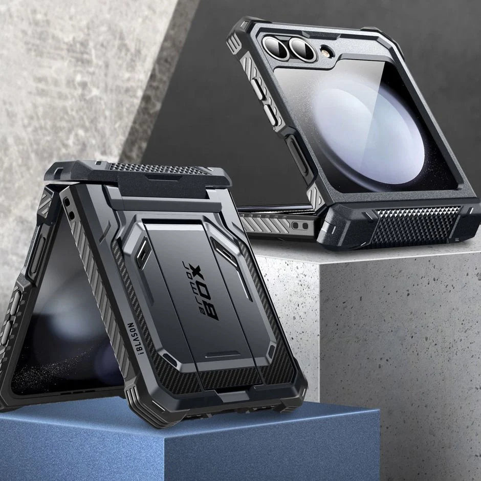 Capa Armorbox para Samsung Galaxy Z Flip 6 Supcase Preta