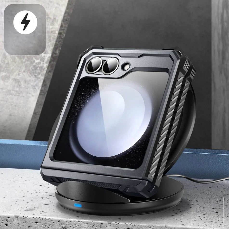 Capa Armorbox para Samsung Galaxy Z Flip 6 Supcase Preta