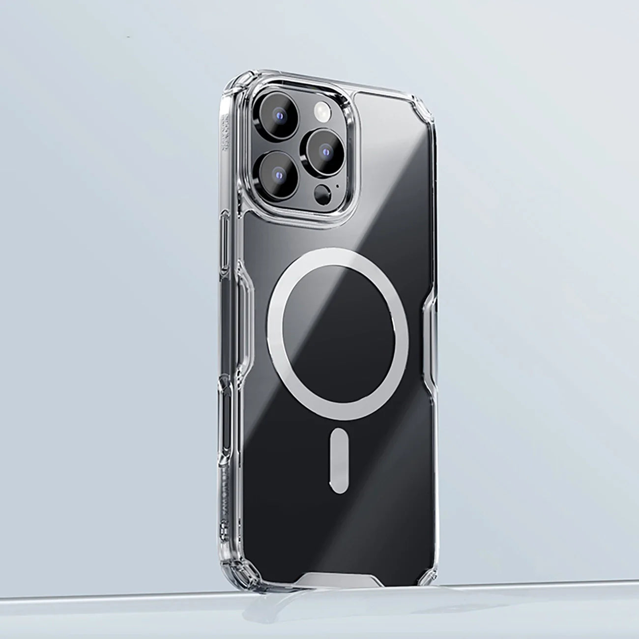 Capa Magnética Nillkin Transparente para iPhone 16 Pro com MagSafe