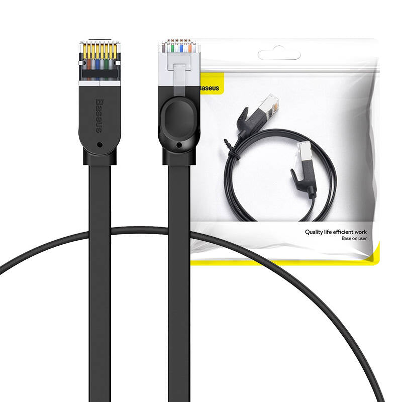 Cabo de Rede Flat CAT6 UTP RJ45 0.5m Baseus