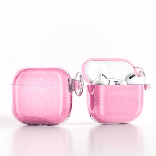 Capa Glitter para AirPods 4 Rosa