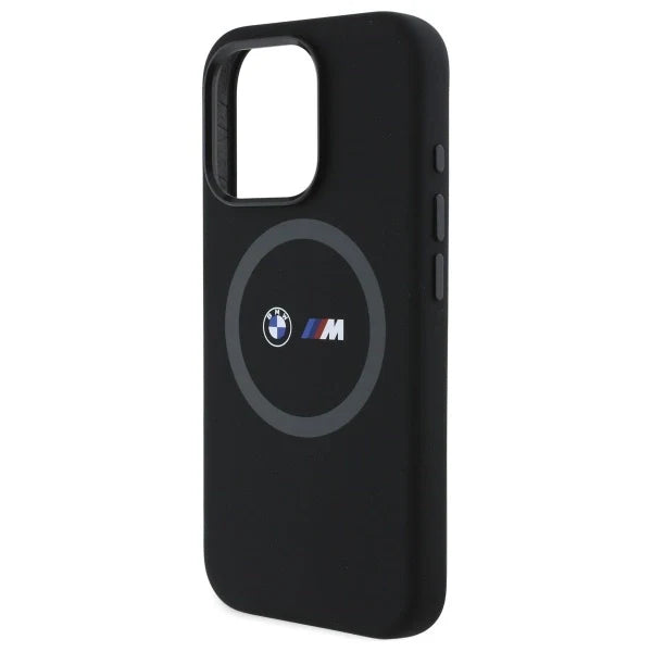 Capa MagSafe BMW Kit M para iPhone 16 Pro Max Preta