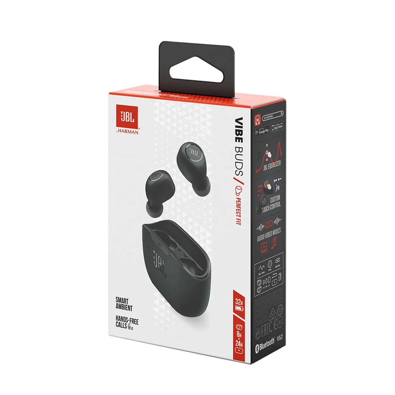 Earbuds JBL Wave Buds True Wireless Stereo (TWS) Intra-auditivo Bluetooth Preto