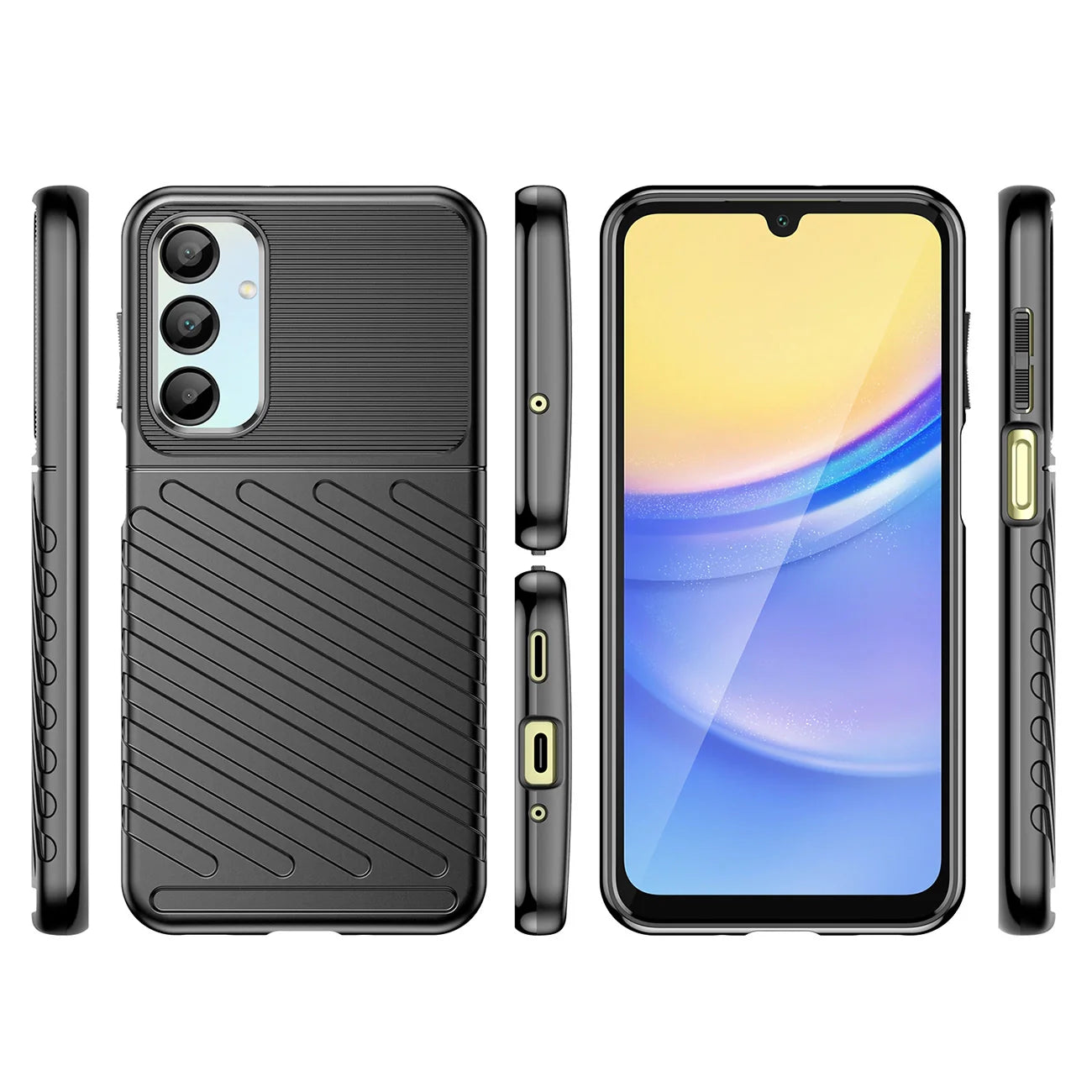 Capa Thunder Case Preta para Samsung Galaxy A26