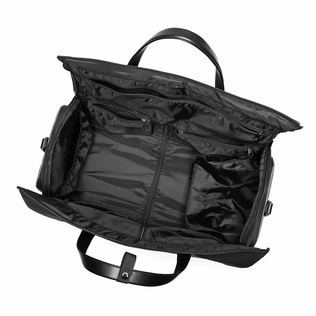 Mala de Viagem Wozinsky Premium com Bolso Para Roupas Molhadas 45L Preto