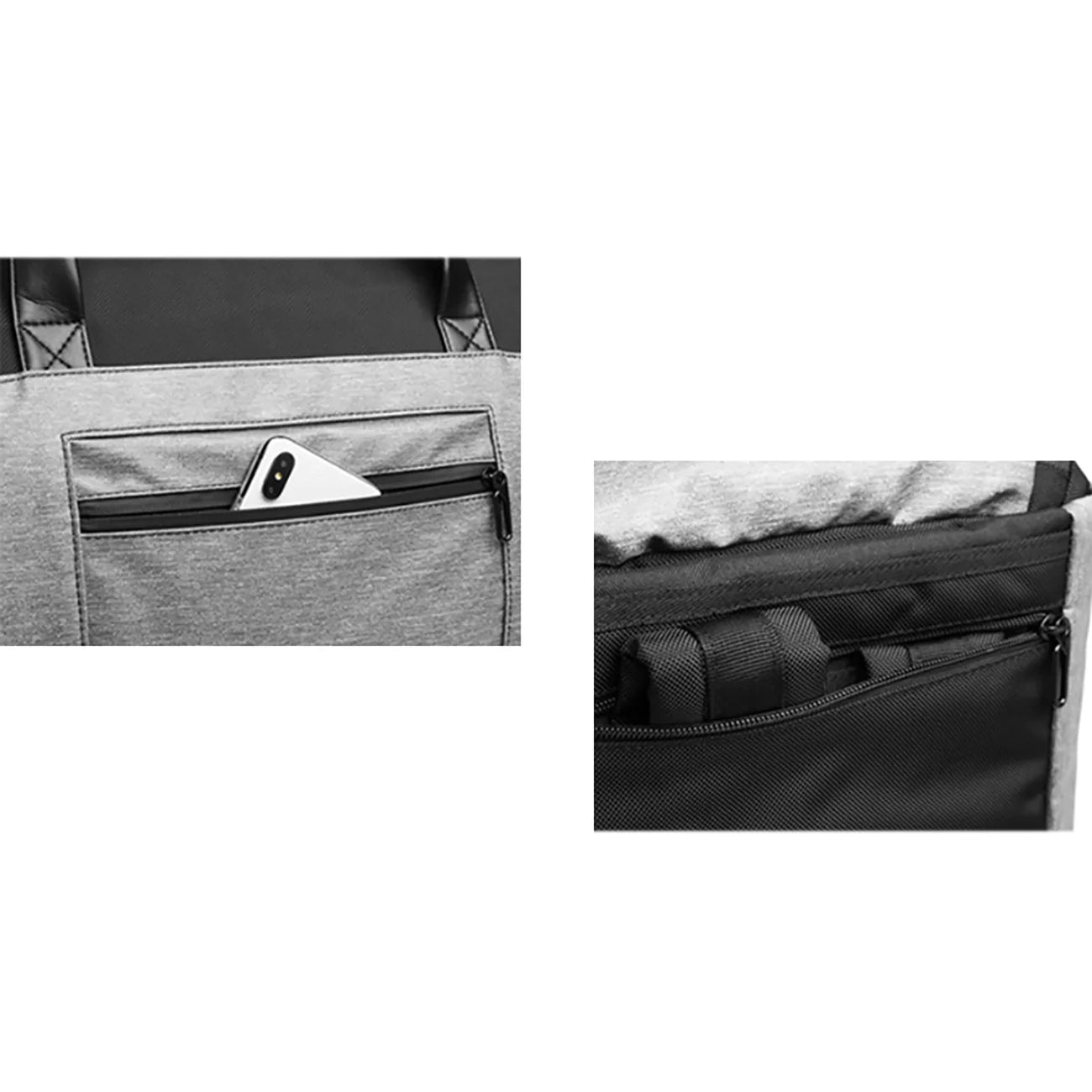 Mala de Viagem Wozinsky Premium com Bolso Para Roupas Molhadas 45L Preto