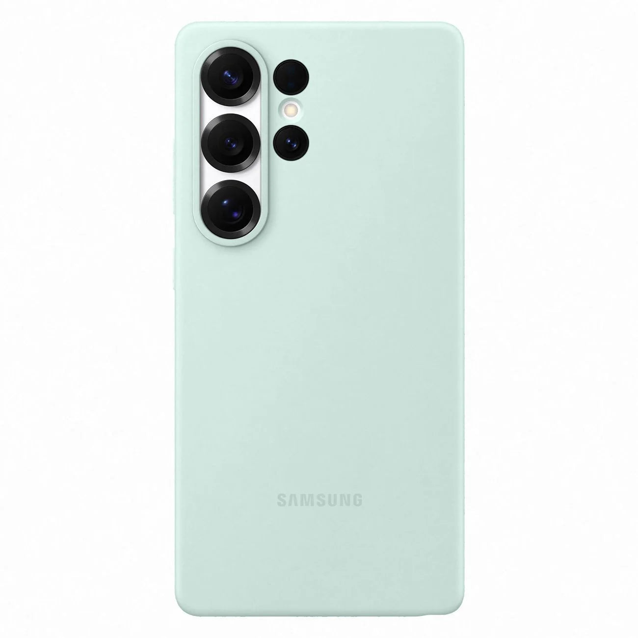 Capa de Silicone Oficial Samsung Galaxy S25 Ultra Verde Menta