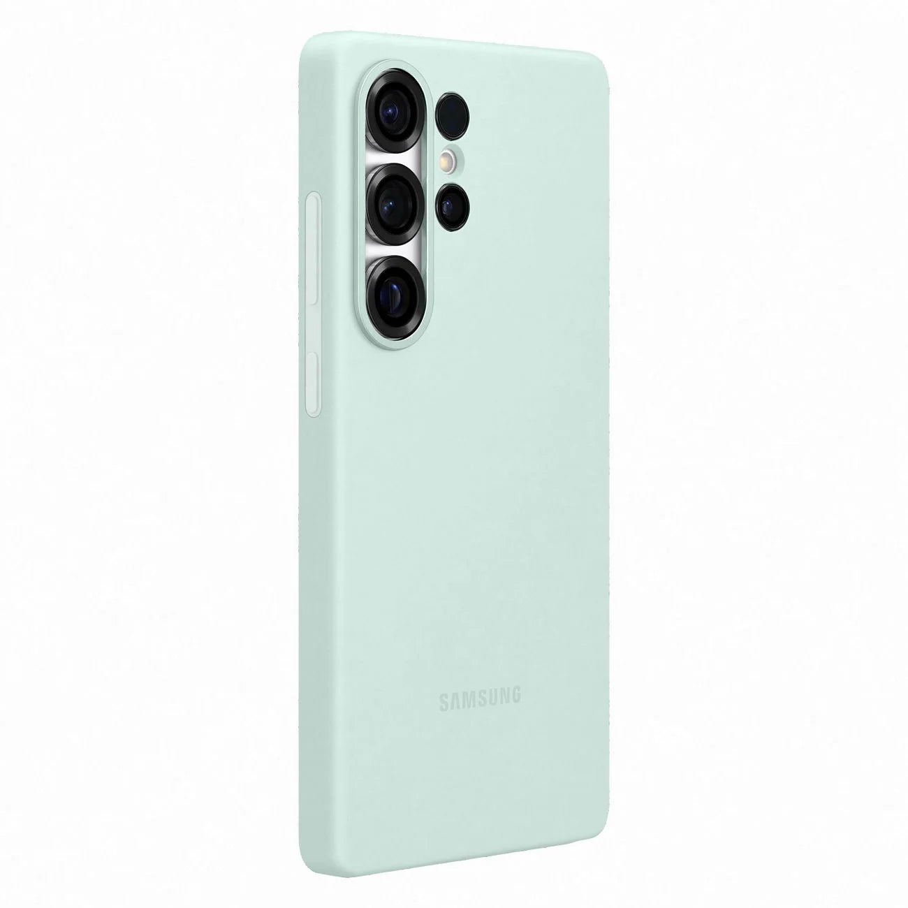 Capa de Silicone Oficial Samsung Galaxy S25 Ultra Verde Menta