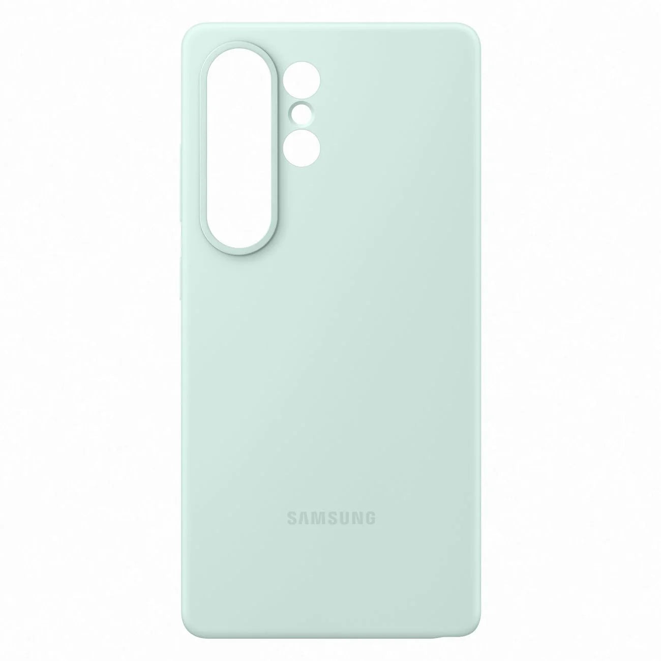 Capa de Silicone Oficial Samsung Galaxy S25 Ultra Verde Menta
