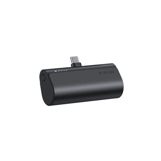 Powerbank VEGER W0556 / 5000mAh 20W 3A PD QC3.0 USB-C / Preto