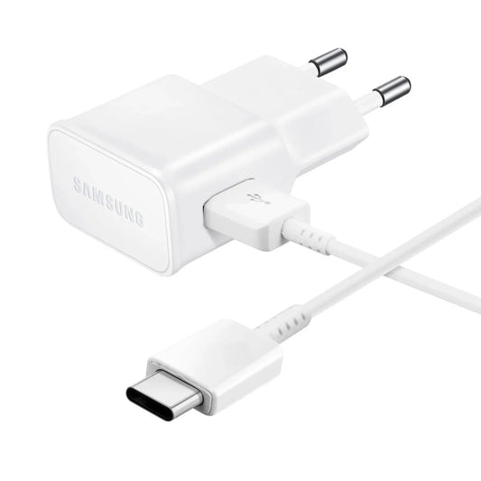 Carregador USB-A Oficial Samsung Incluí cabo USB-A para USB-C 15W EP-DR140AWE