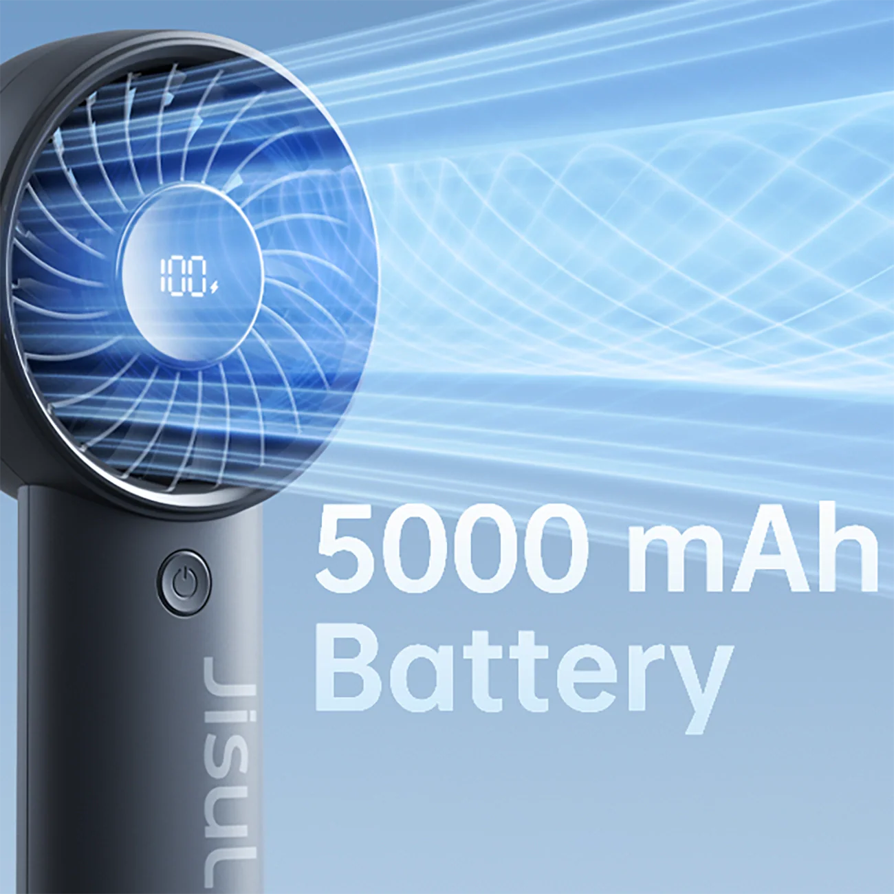 Ventoinha Portátil JISULIFE Life4 Preta