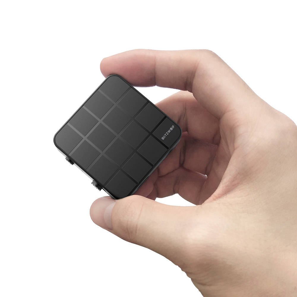 Transmissor Receptor Áudio Bluetooth 5.0 BlitzWolf BW-BL2 Black