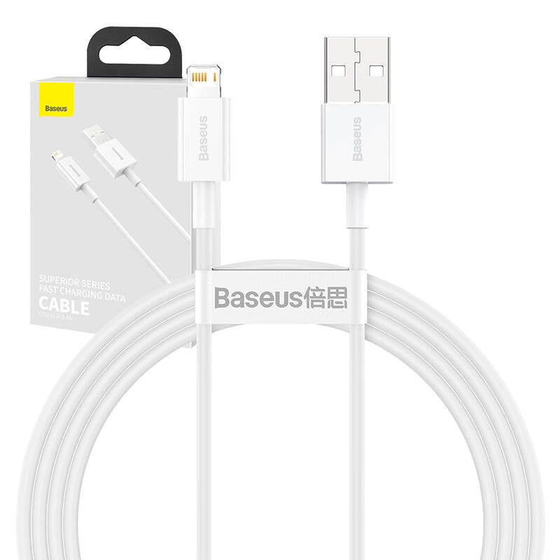 Cabo USB-A para Lightning 2.4A 1.5m Baseus Superior