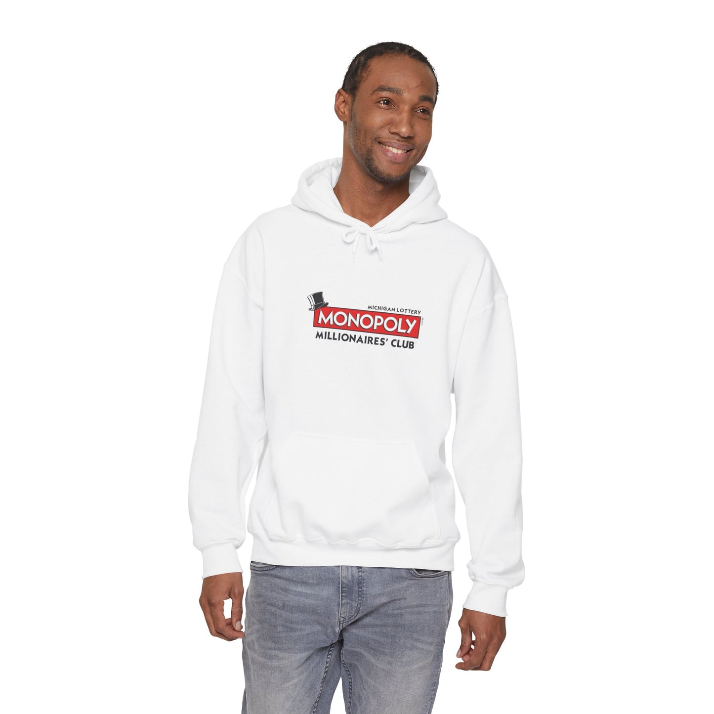 Monopoly Millionaire's Club Hoodie — Vintage Game Logo Pullover