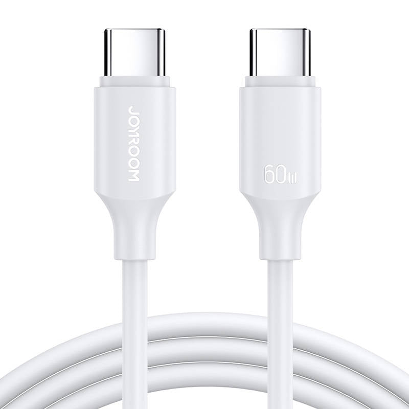 Joyroom Cabo USB-C para USB-C 480Mb / S 60W / 1M / Branco