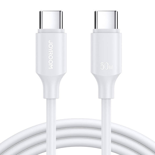 Joyroom Cabo USB-C para USB-C 480Mb / S 60W / 1M / Branco
