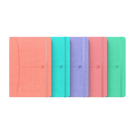 Caderno A5 Pautado Signature Pastel Oxford (cor sortida)