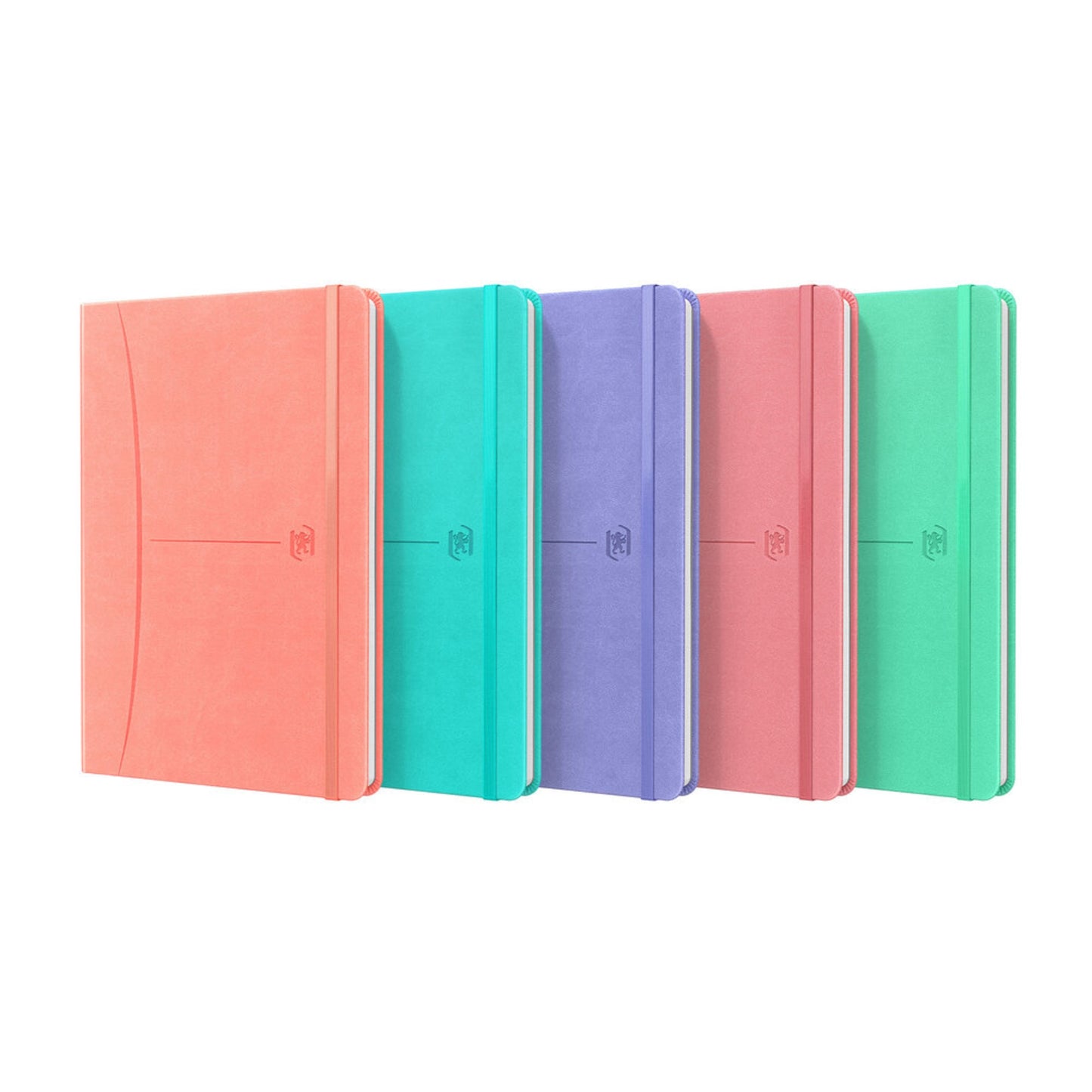 Caderno A5 Pautado Signature Pastel Oxford (cor sortida)