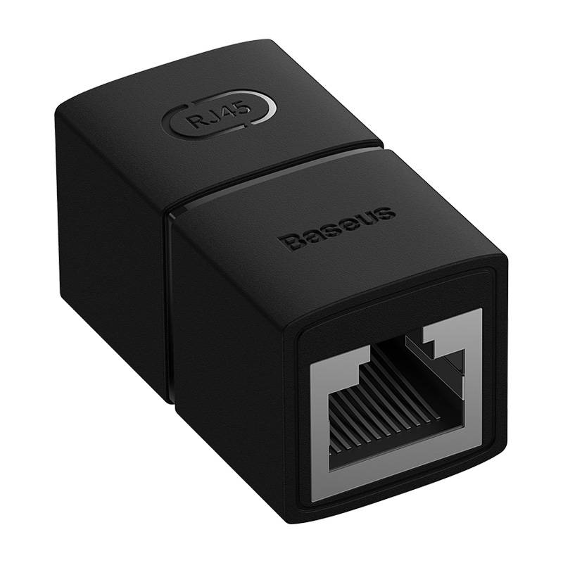 Conector RJ-45 Baseus Premium Preto | Ligação de Rede Estável e Profissional