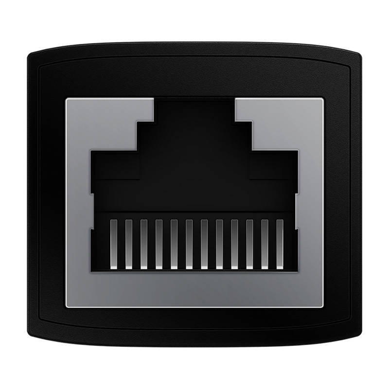 Conector RJ-45 Baseus Premium Preto | Ligação de Rede Estável e Profissional