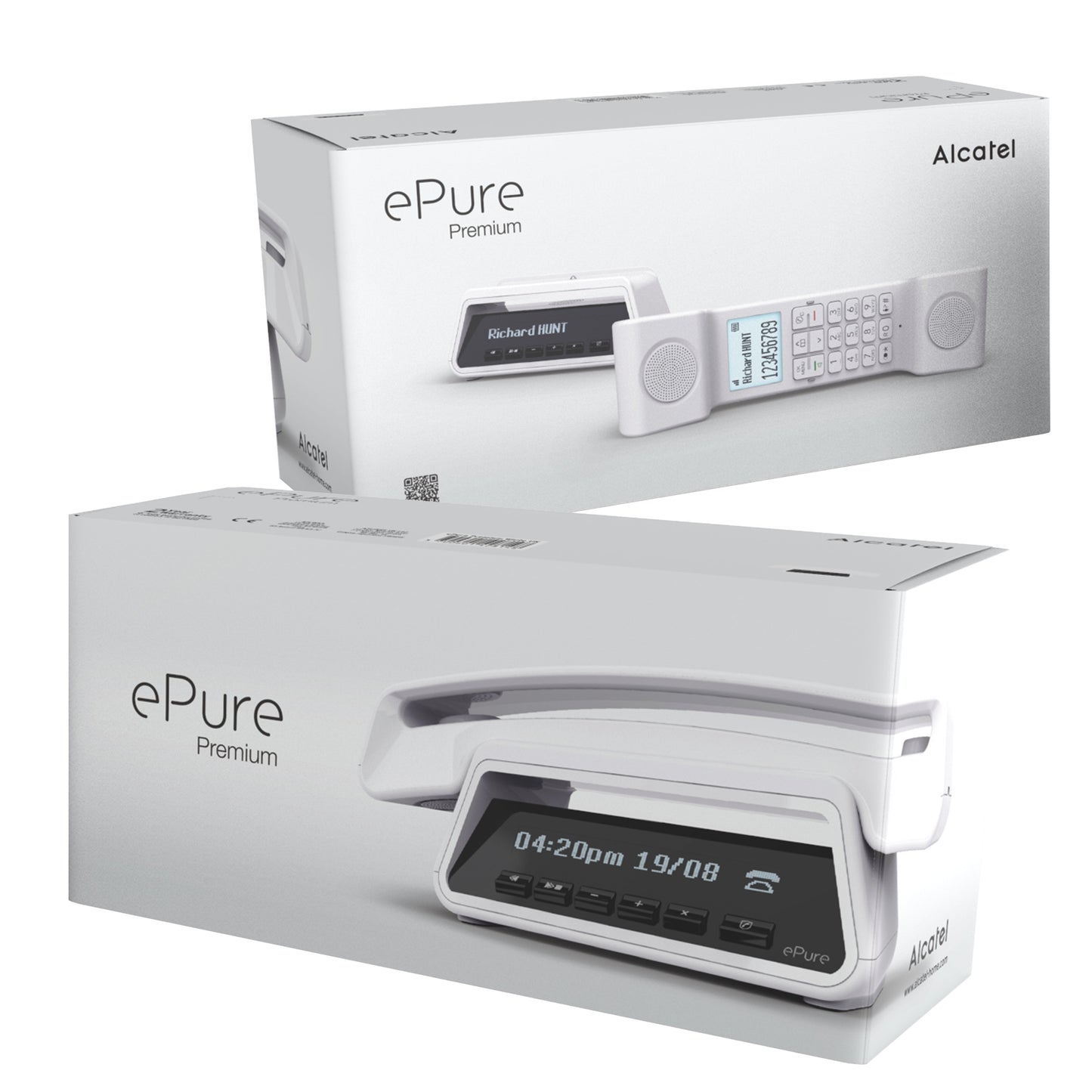 Telefone Alcatel Epure 3 Premium / Branco