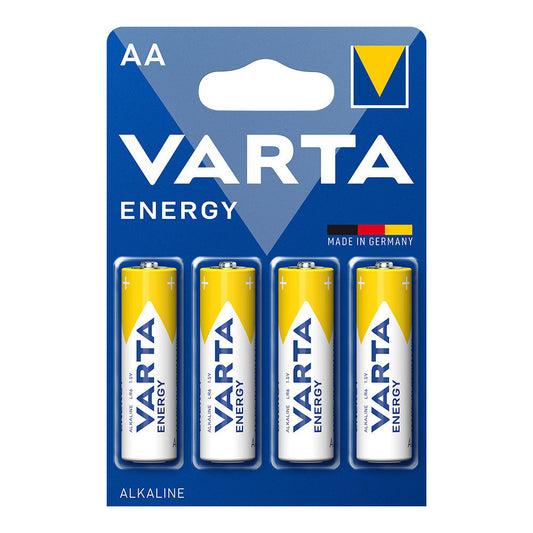 VARTA Pilhas Alcalinas Energy LR06-AA Pack 4 Unidades