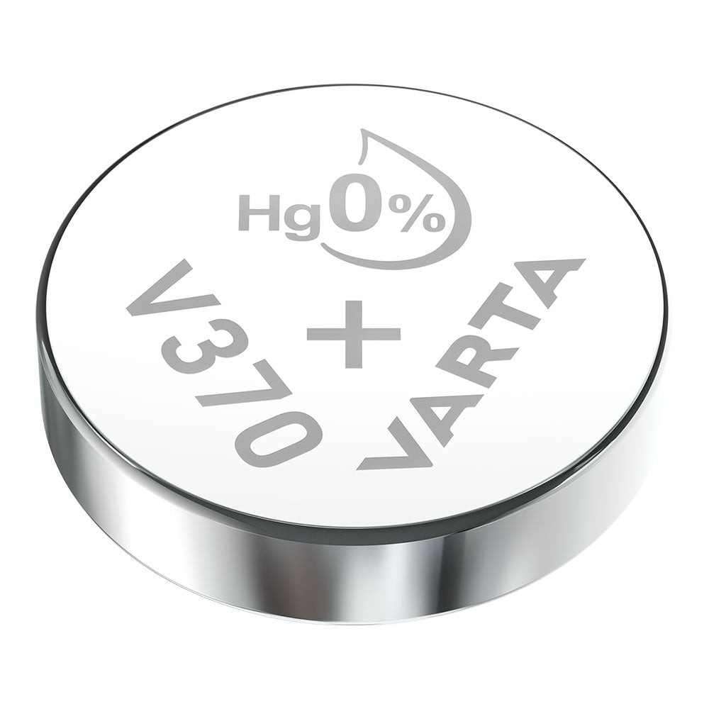 Micro Pilha de Botão VARTA / Prata / V370 1,55V