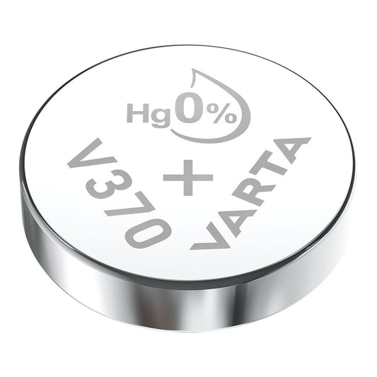 Micro Pilha de Botão VARTA / Prata / V370 1,55V
