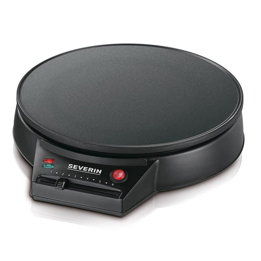 Máquina de Crepes Severin CM2198 de 1000 W com Termóstato Variável 30cm / Preto