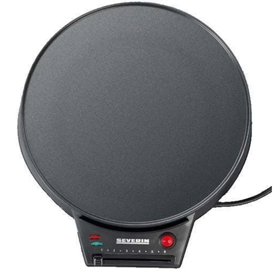 Máquina de Crepes Severin CM2198 de 1000 W com Termóstato Variável 30cm / Preto