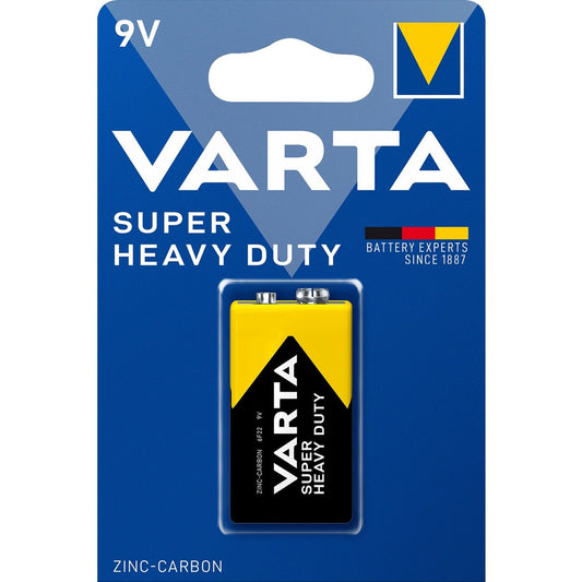 Pilha Varta Super Heavy Duty 9V 6LR61