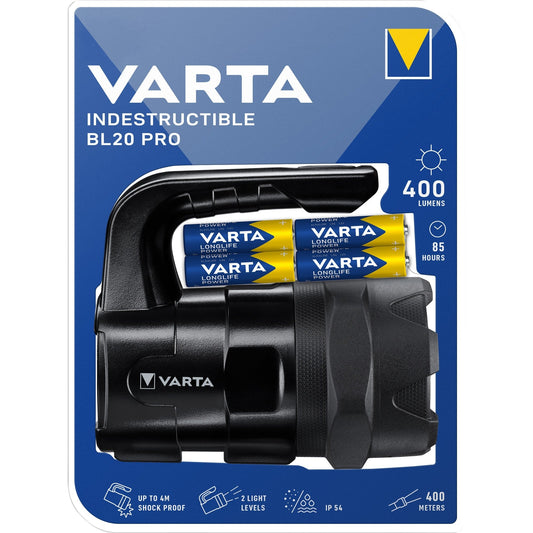 Varta Lanterna Indestructible BL20 Pro Extrem Robuster Handheld 6W