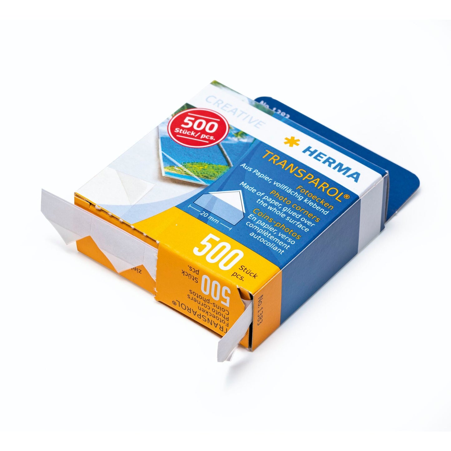 Cantos Protetores de Fotografia HERMA 1383 pack de 500 uni.