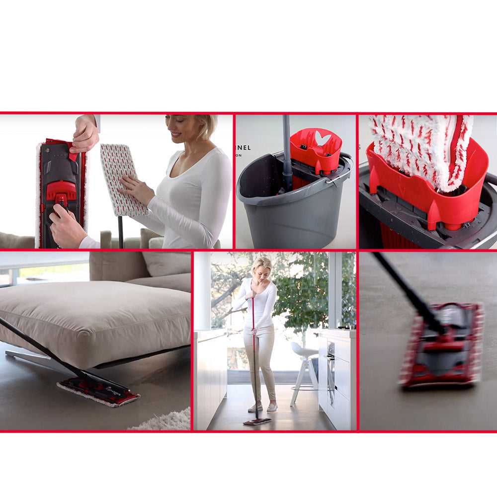 Vileda Sistema Ultramax Mopa + Balde com Espremedor